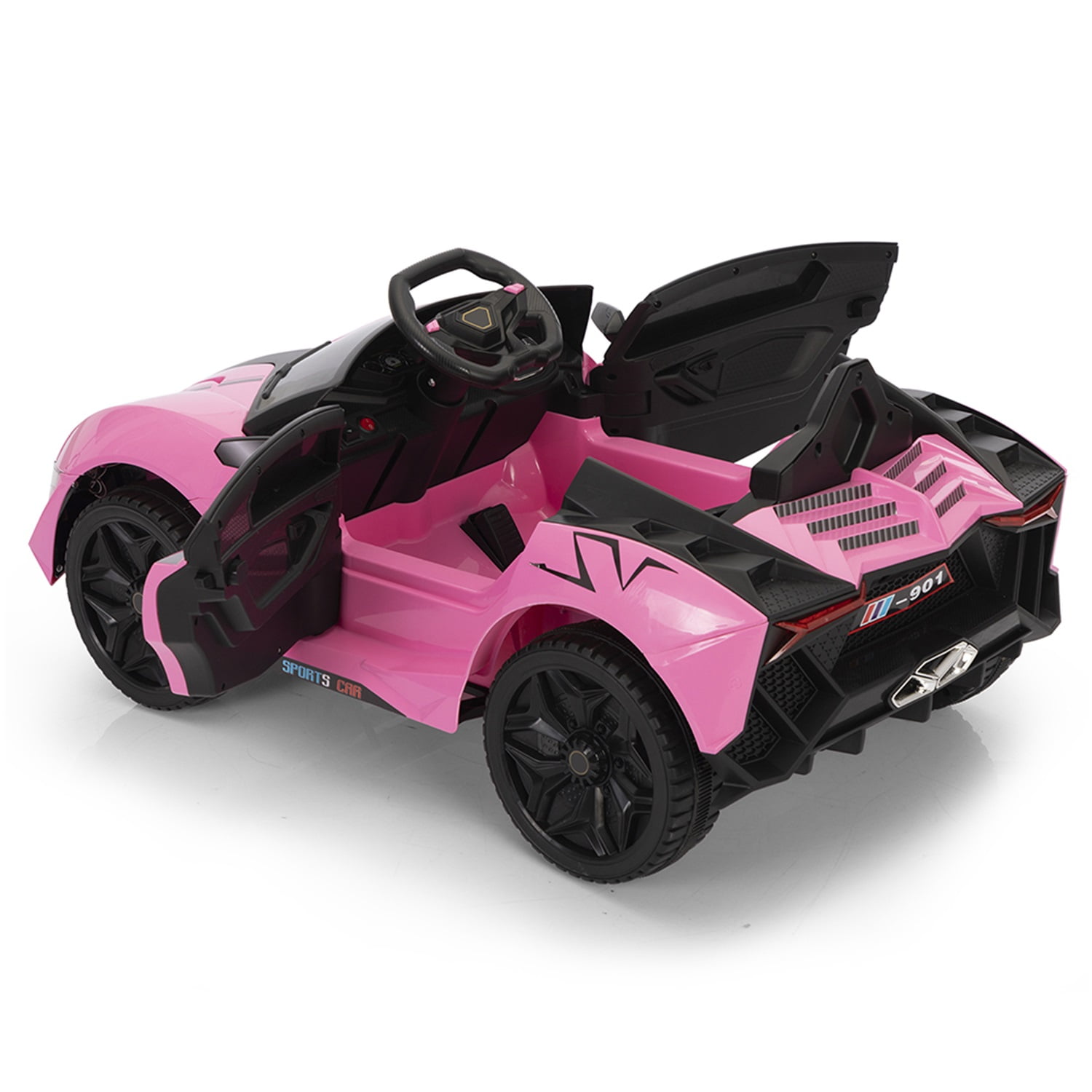 CIPACHO 12V Battery Powered Electric Car Toy for Kids to Ride, Kids Ride on Car w/ 2.4G RC Control, Gifts for Children Cars for 3-6 Years Old, Pink CIPACHO 12V Battery Powered Electric Car Toy for Kids to Ride, Kids Ride on Car w/ 2.4G RC Control, Gifts for Children Cars for 3-6 Years Old, Pink