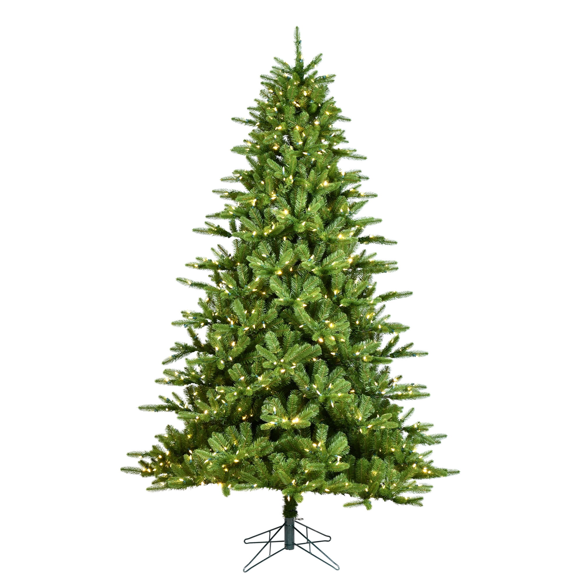 8ft 240cm Black Christmas Tree Imperial Tips  Artificial Tree with Metal Stand 