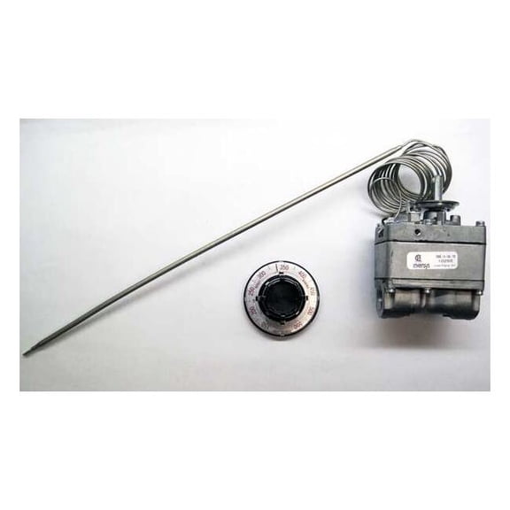 Robertshaw Gas Thermostat, 3/8 in Pipe,150 to 550 F 4200-018