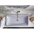 thumbnail image 2 of Kohler  Iron Plains Trough Rectangledrop-in & Undermount Bathroom Sink, White, 2 of 5