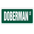 thumbnail image 1 of SignMission SS-624-Doberman 24 in. Doberman Street Sign - Dog Lover Great Owner Pet, 1 of 1