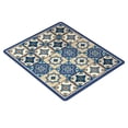 thumbnail image 4 of Siruishop Washer and Dryer Cover Table Pad Multipurpose Appliance Mat Absorbent Countertop Protector Anti Slip Dustproof Tech Fabric Rubber Suitable for Laundry Room Utility Pet Floor Blue Grids, 4 of 8
