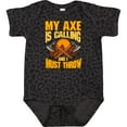thumbnail image 3 of Inktastic Axe Throwing Funny Boys or Girls Baby Bodysuit, 3 of 5