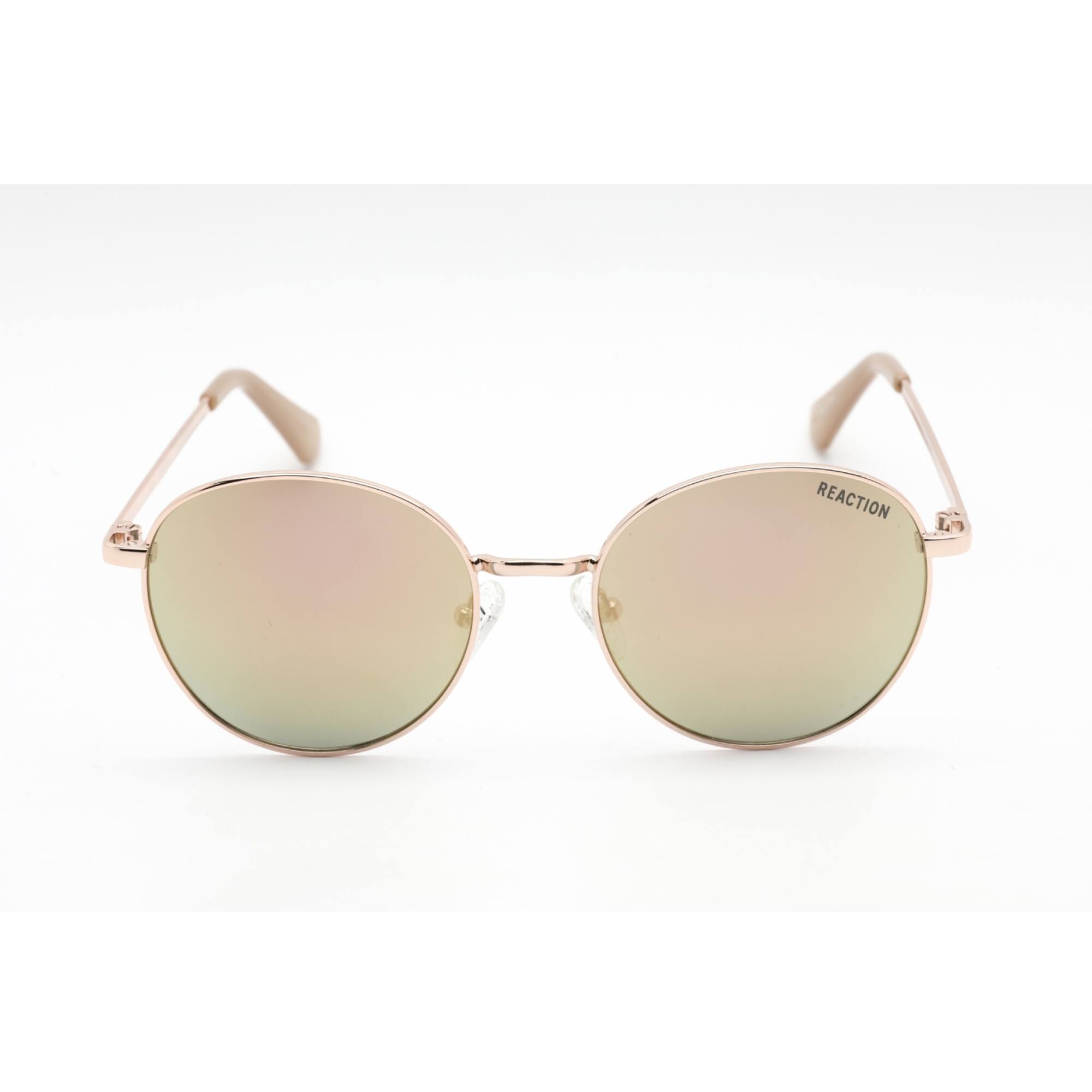 NWT Kenneth Cole Reaction KC2839-28Z Gold Round 52mm Sunglasses Kenneth Cole Reaction Sunglasses KC2839 28Z Rose Gold Gold  main image 3