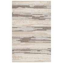SAFAVIEH Martha Stewart Striped Area Rug, Natural/Brown, 8' x 10'