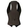thumbnail image 3 of Made by Olivia Women's Dressy Casual Versatile Racerback Vest Tuxedo Suit Waistcoat, 3 of 6
