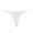 White, variant on Lace Thongs for Women Breathable Thin Underwear G-String Stretch Bikini Panties Shaping Underwear for Women Green S