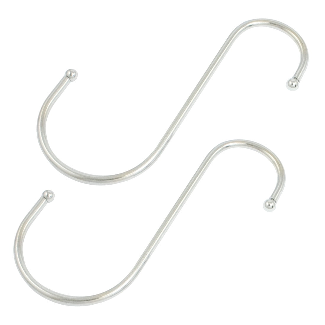 Uxcell 2 Pcs Ball End S Design Hanging Buckets Kitchenware Holder Hooks