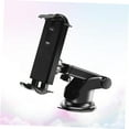 thumbnail image 2 of WRITWAA phone mount for car dashboard ABS Car Holder Black 1Pack Reliable Support, 2 of 5