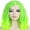 Bright Green, variant on RightOn Hot Pink Wig Short Curly Bob Wig Hot Pink Wigs for Women Girls Beach Wave Wigs with Wig Cap