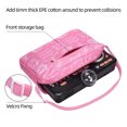 thumbnail image 2 of Bolsas De Transporte Para Mezcladores De Dj Estuche protector de bolsas de almacenamiento para mezclador portátil para VTech KidiStar DJ Mixer (rosa), 2 of 8
