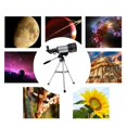 thumbnail image 4 of Telescopios astronómicos 150x con trípode para exteriores, telescopio óptico profesional, refractor de , telescopio de viaje para principiantes Sunnimix Telescopios astronómicos, 4 of 8