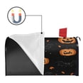 thumbnail image 2 of Happy Halloween Spooky Pumpkin Bat Mailbox Cover,Magnetic 21x25.5 Inch Mailbox Wrap Water Proof Reusable Fall Welcome Box Wraps for Rustic Farmhouse Home Decorative, 2 of 4