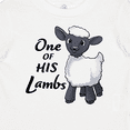 thumbnail image 4 of Inktastic One of His Lambs- Easter sheep Boys or Girls Baby T-Shirt, 4 of 5