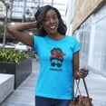 thumbnail image 4 of Playera De Mujer 1 Pza de Moda Estampado Mom Life | 10 de Mayo Día de las Madres | Prenda entallada y de Tela Delgada 100% algodón, 4 of 5