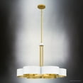 thumbnail image 3 of Luxury Art Deco Chandelier, White, UQL4511, 3 of 5