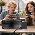 thumbnail image 4 of YUOY Carrying Case for Nintendo Switch 2 (2025) – Protective Travel Handbag with 2 HD Screen Protectors, 10 Game Card Slots, Hard Shell & Soft Interior (Black), 4 of 7