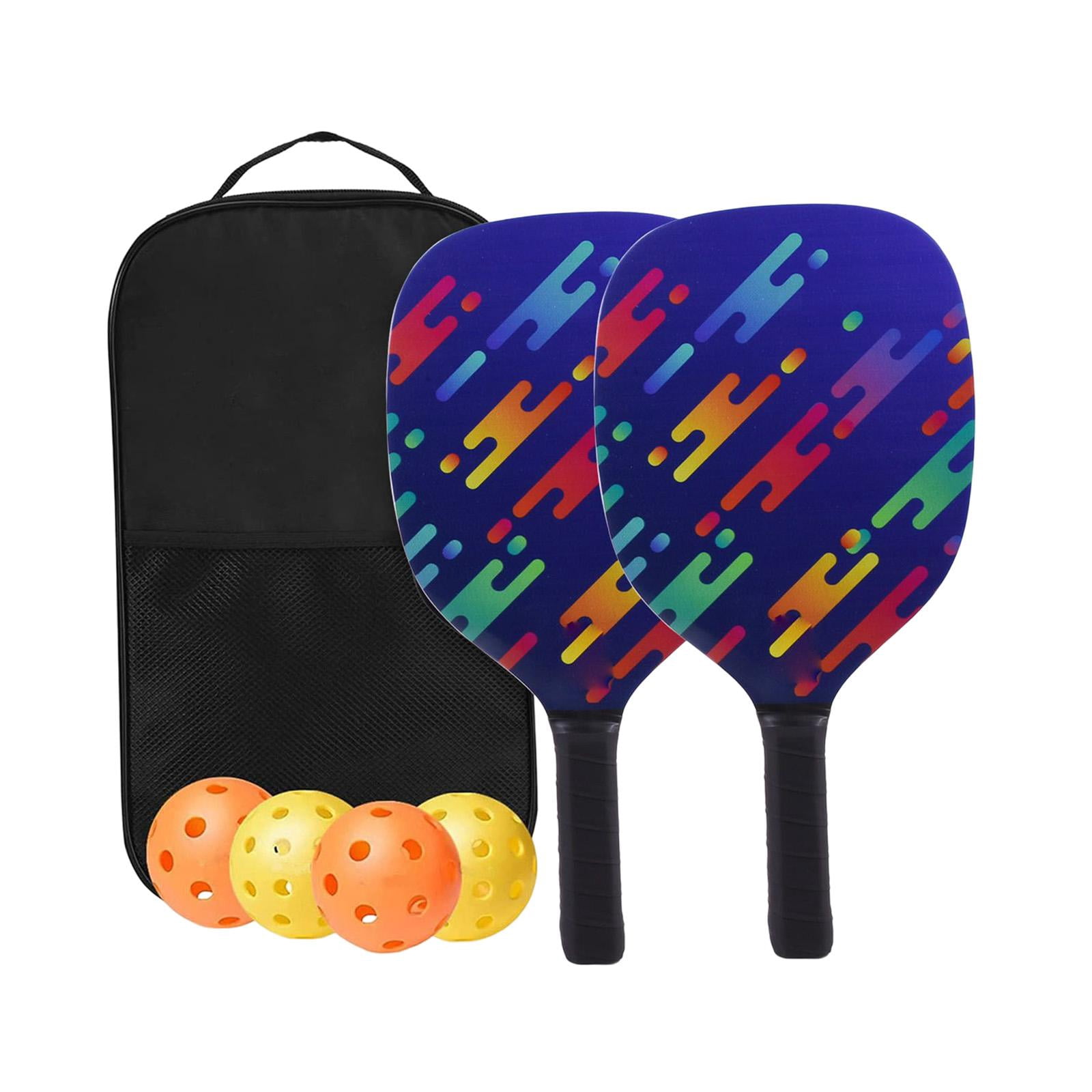 harayaa Portable Pickleball Paddle Set Gift Lightweight Pickleball Paddle for Indoor And 2 Paddles