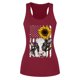 thumbnail image 4 of Camiseta Sin Mangas Para Mujer, Camisetas Sin Mangas, Blusa Informal Con Estampado de Girasol, Camisa de Cuello Redondo, Camisetas Sin Mangas Tipo Túnica Odeerbi  ODB161491, 4 of 4