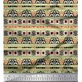 thumbnail image 1 of Soimoi Polyester Crepe Fabric Aztec Southwestern Print Fabric by The Yard 42 Inch Wide, 1 of 3
