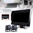 thumbnail image 2 of 7" Monitor DVR Driving Video Recorder for RV Truck Bus+2 Rear View Backup Camera, 2 of 7