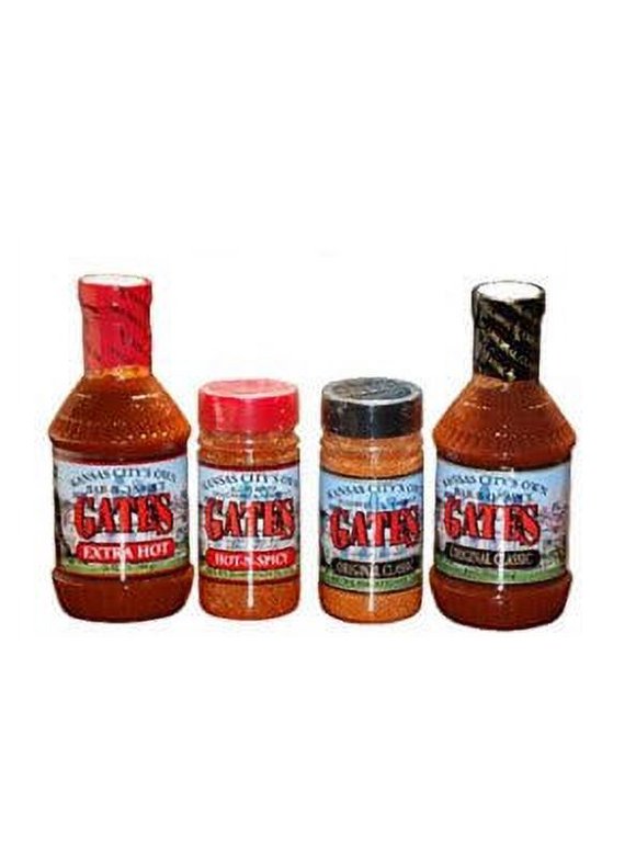 Gates BBQ sauces in Condiments
