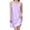 Purple, variant on ZZwxWA Women Satin Nightgown Lace V Neck Pjs Dress Lingerie Dress Loose Sleepwear Womens Mini Slip Chemise Nightwear Night Dress