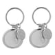 thumbnail image 5 of Raindrops 2Ud Llaveros Con Colgante De Fútbol En Metal Plateado Para Souvenir Y Deportiva, 5 of 7