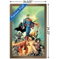 thumbnail image 3 of DC Comics - Justice League of America - Unite Wall Poster, 14.725" x 22.375", Framed, 3 of 3