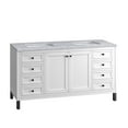 thumbnail image 7 of James Martin Vanities 305-V60d-3Car Chicago 60" Free Standing Or Wall Mounted Double Basin, 7 of 7