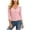 Pink, variant on CYRBOKO Women's V-Neck Cardigans, Lightweight Casual Stretchy 3/4 Sleeve Knitted Cardigan Sweaters White Size S-2XL