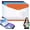 12pcs-a, variant on 11-Hole Expanding File Pockets Assorted Colors, 6/12PCS Expandable Plastic Envelopes Binder, Waterproof Expandable Transparent Folders for 2/3/4 Ring Document Pouch for School Home Office (6PCS-A)