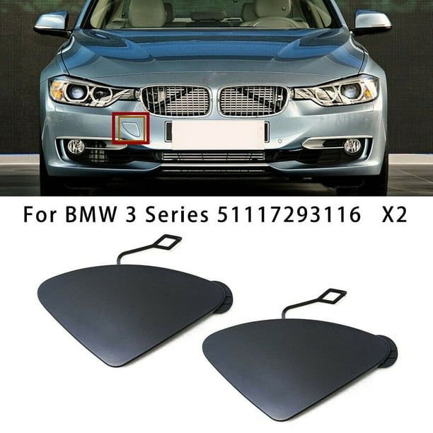 2 For Bmw 3 Series F30 328i 335i Front Bumper Tow Hook Eye Cover Cap Walmart Com