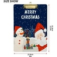 thumbnail image 2 of Coolnut Cute Santa and Snowman 12.5"x9" Clipboard, Acrylic Fashion Letter A4 Size Clipboards with Metal Clip for Office School -12.5x9in, 2 of 7