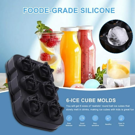 

Fjofpr Hot kitchen Cold And Heat Resistant Food Grade Silica Gel Mold For Rose Ice Making