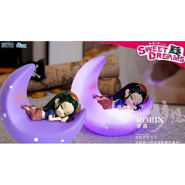 Caja ciega de lámparas y linternas de ensueño de One Piece, Luffy Solon Nami, figura de Anime, modelo de juguete, muñeca Kawaii, regalo sorpresa de Navidad