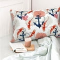 thumbnail image 4 of Fotbe Koi Fish And Corals Funda de Almohada Decorativa Estilo Occidental, Lujo en Algodón, Fundas para Almohadas King, Cojín Estampado para Decoración del Hogar-20"x30", 4 of 6