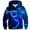Blue, variant on Boys Casual Crewneck Hoodie Sweatshirts Long Sleeve Cute Pullover Oversized Lightweight Fleece Tops Blue 11-12 Years