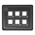 thumbnail image 1 of Car Electronic Accessory,12-24V Car Universal 6P Panel Switch Touch Panel Switch Rugged and Tough, 1 of 7