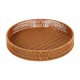 thumbnail image 2 of Cesta de almacenamiento de mimbre, tejida, para decoración del hogar, apilable Redondo M, 2 of 9
