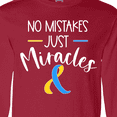 thumbnail image 4 of Inktastic No Mistakes, Just Miracles Down Syndrome Awareness Long Sleeve T-Shirt, 4 of 5