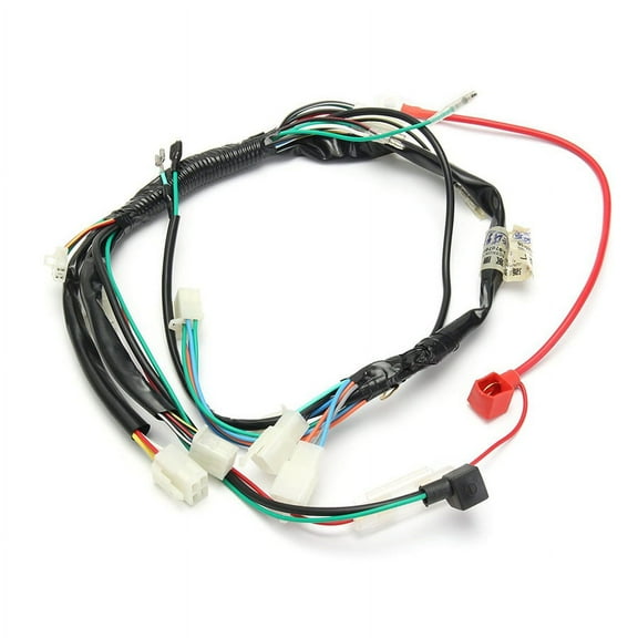Zyutaosan Motorcycle Wiring Harness Machine Electric Start Wiring Loom Harness For Pit Bike Atv Quads 50Cc 70Cc 90Cc 110Cc 125Cc