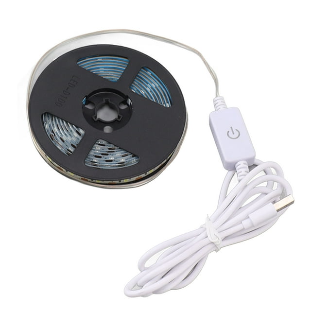 Tiras de luces LED, tira de LED USB 5V Luces de tira LED regulables Luces de tira LED para pasillo Salida de alta intensidad