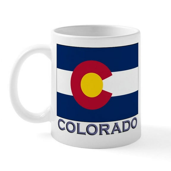 CafePress - Colorado Flag Gear Mug - 11 oz Ceramic Mug - Novelty Coffee Tea Cup