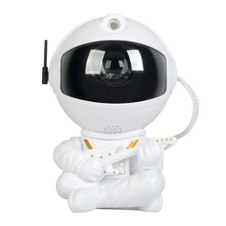 

Starry Sky Projector Portable Lovely Rechargeable LED Angle Adjustable Bedroom Night Light Gift Projecting Machine Equipment White Guitar