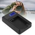 thumbnail image 2 of LCD Display Camera Battery Charger, USB Interface Single Fast Charging Short Circuit Protection Camera Battery USB Charger  For Camera Lithium Ion Battery, 2 of 8