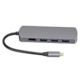 thumbnail image 2 of 6 en 1 Hub USB Tipo C Multipuerto USB C a HDMI 4K Cable adaptador Accesorio de computadora, 2 of 5