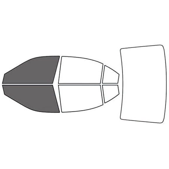 Avery Dennison NR Nano Ceramic IR Window Tint Kit Compatible with Kia OPTima 2007-2010 - Front