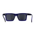 thumbnail image 2 of Locs Retro Horn Rim 2 Tone Mens Sunglasses Black Blue, 2 of 4