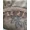 Brown, variant on Gorgeous Home Linen 4pc Floral Printed Black Elegant Rod Pocket Window Curtain Panel Treatment Drape with Matching tieback in 84" Long Nada